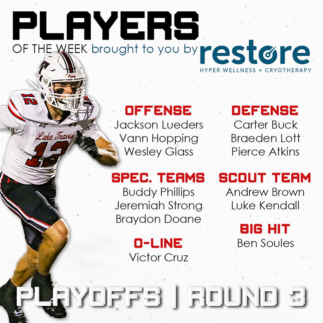 Playoffs Round 3 Players of the Week! 🏈🏆