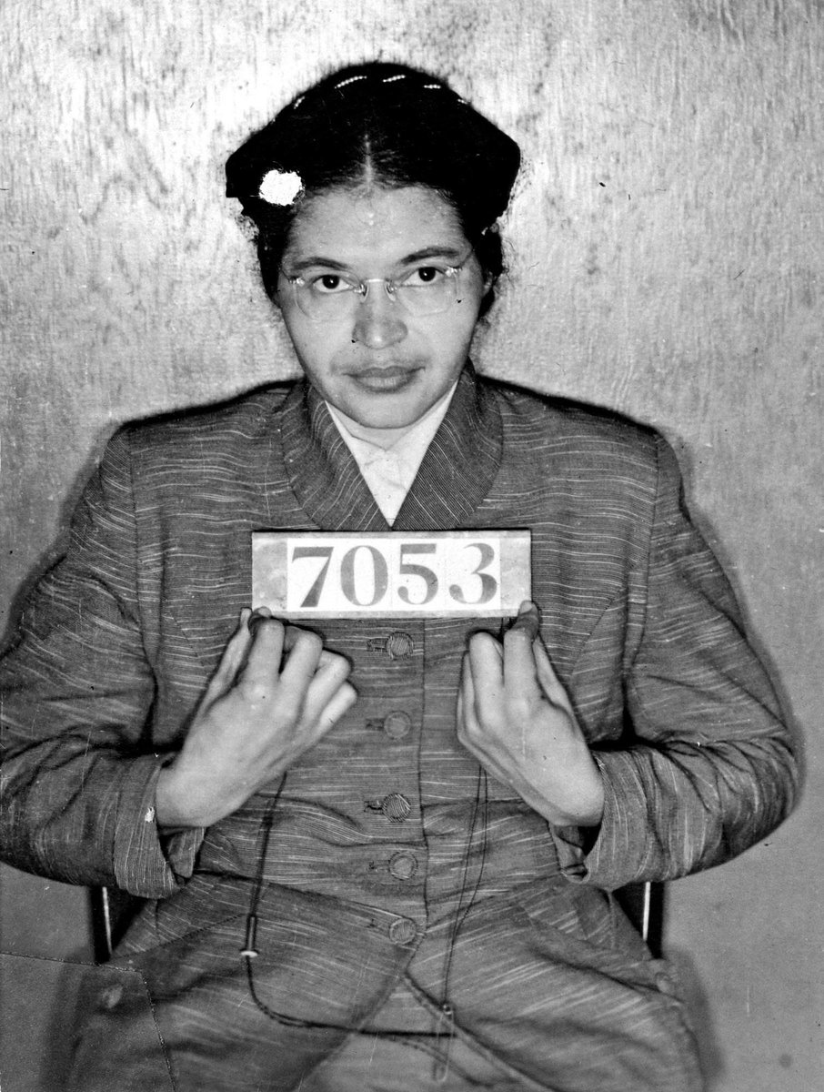 RepRashida's tweet image. Today marks 70 years since Rosa Parks refused to give up her seat to a white passenger on a bus in 1955, an act of resistance that sparked the Montgomery Bus Boycott and changed the course of history. Transformative change can happen when we resist together.