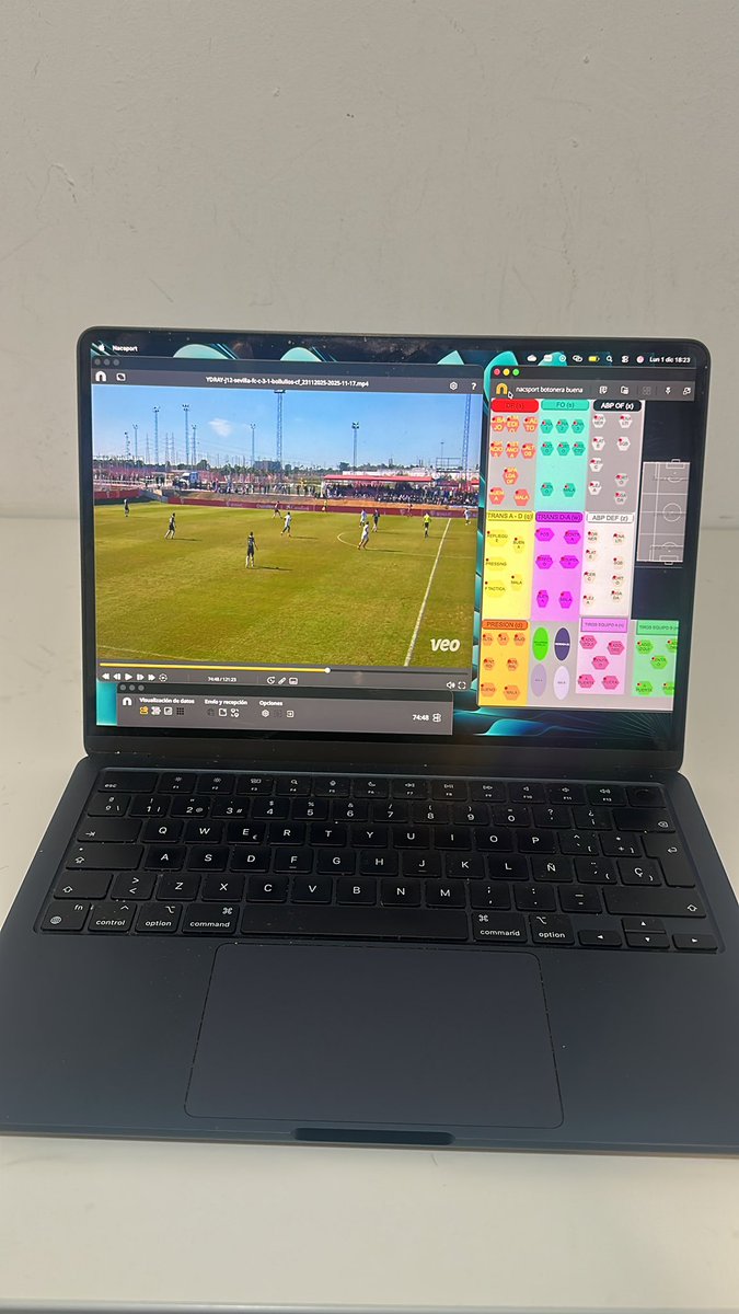 Una semana más, nuevos 3 puntos en juego. 💪🏿⚽️⚽️ #futbol #3Rfef #tomares  #Analytics