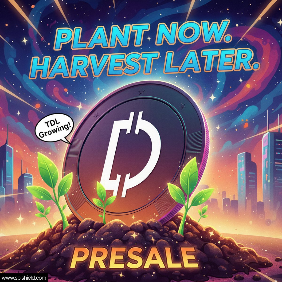 Don't let the bear market scare you out of the bull market life-changers. TDL is the seed you plant now to harvest in the next cycle. Plant your seeds in the presale.  

BUY TDL: presale.splshield.com  
TG UPDATES: t.me/splshieldoffic…

#BullMarketPrep #CryptoSeeds #TDL