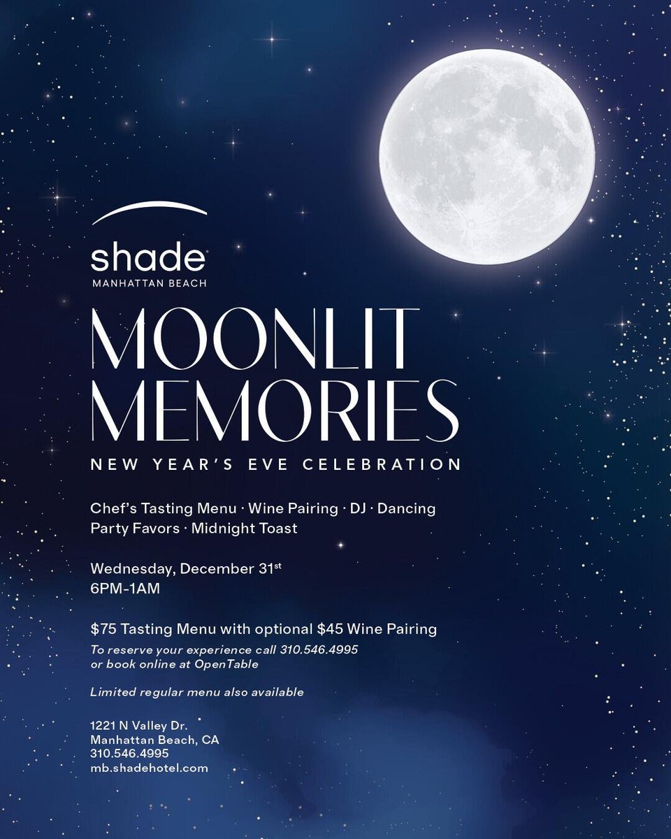 Shade Hotel Manhattan Beach tweet media