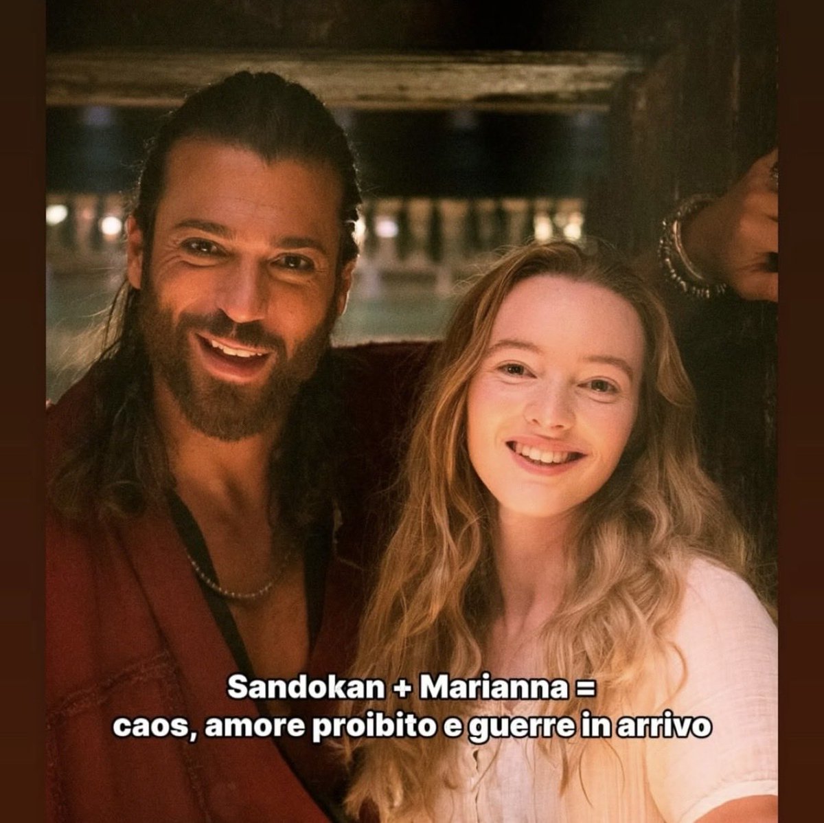 Sandokan e Marianna arrivano tra pochi minuti 😎

#SandokanPremiere #CanYaman