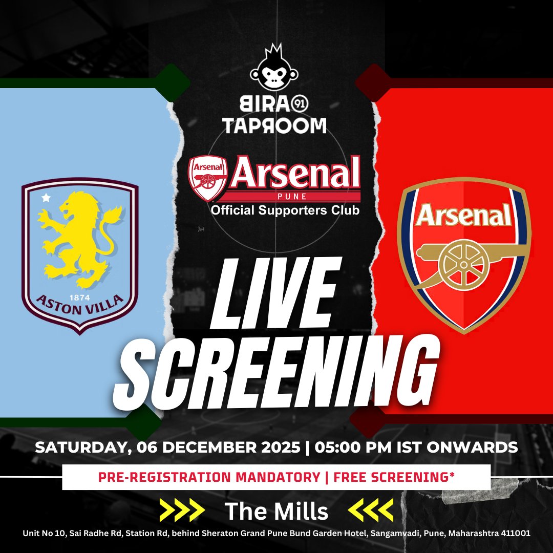 Arsenal Pune SC tweet media