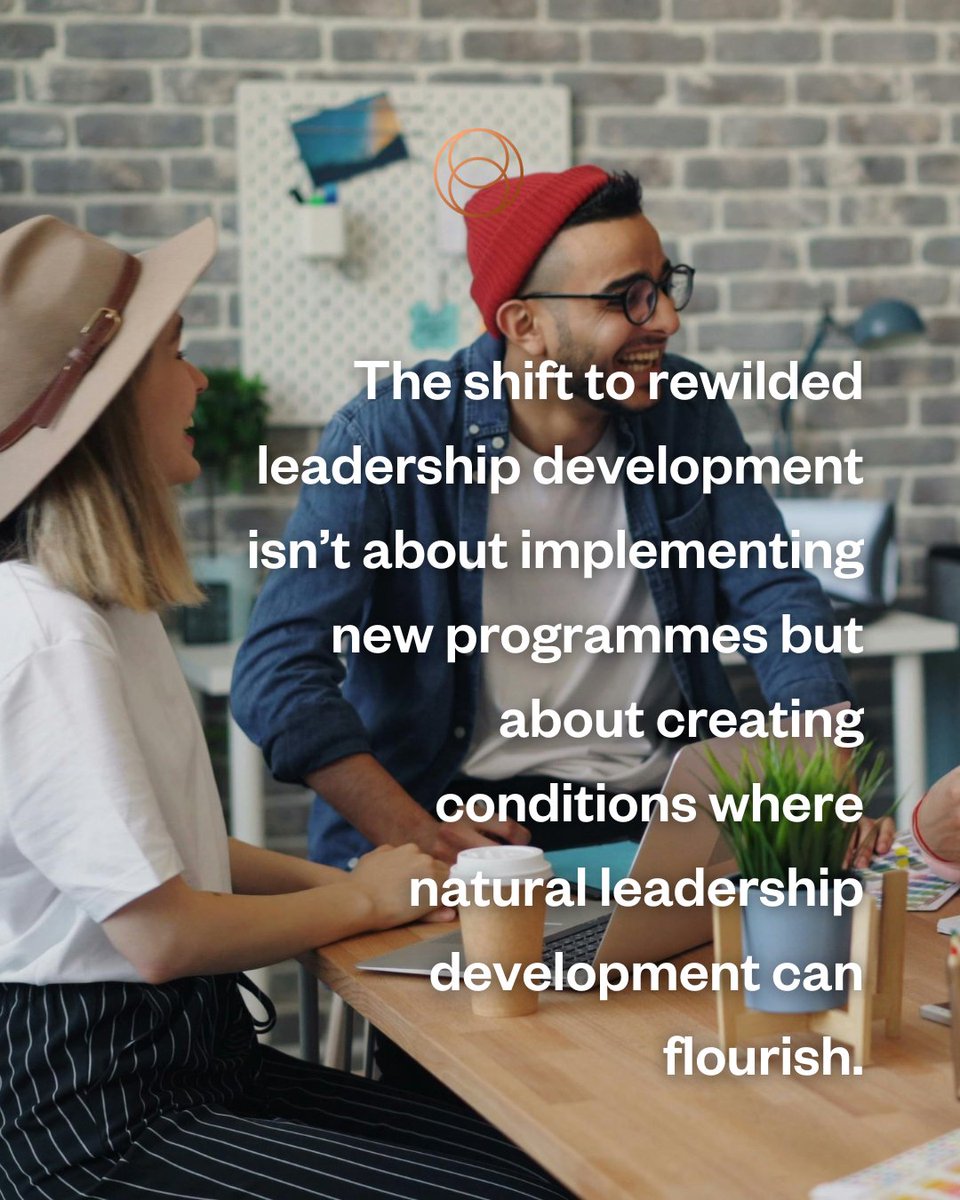 SiLeadership's tweet image. Rewilded leadership development isn’t another programme - it’s the soil leaders grow in. Design work to be developmental. Build communities of practice. Invest with the long view.
Explore emergent development → tinyurl.com/2k3wwur3