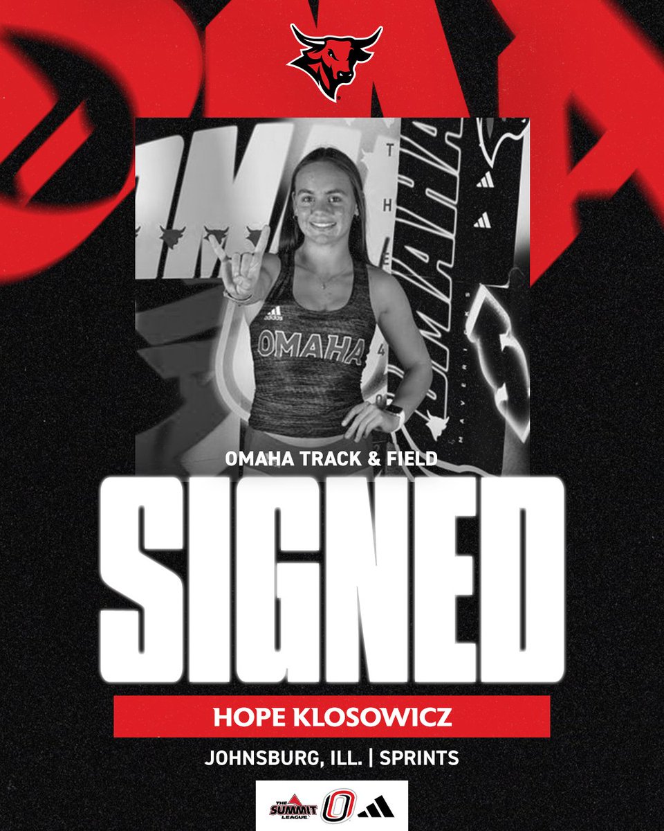 ✍️| Welcome to #Omaha, Hope!  

Hope Klosowicz is the third signee in the Mavericks' 2026 class.  

▶️Conference, county and sectional 400-meter champ as a junior

▶️Holds the school record in the 400-meter dash

#ForThe402