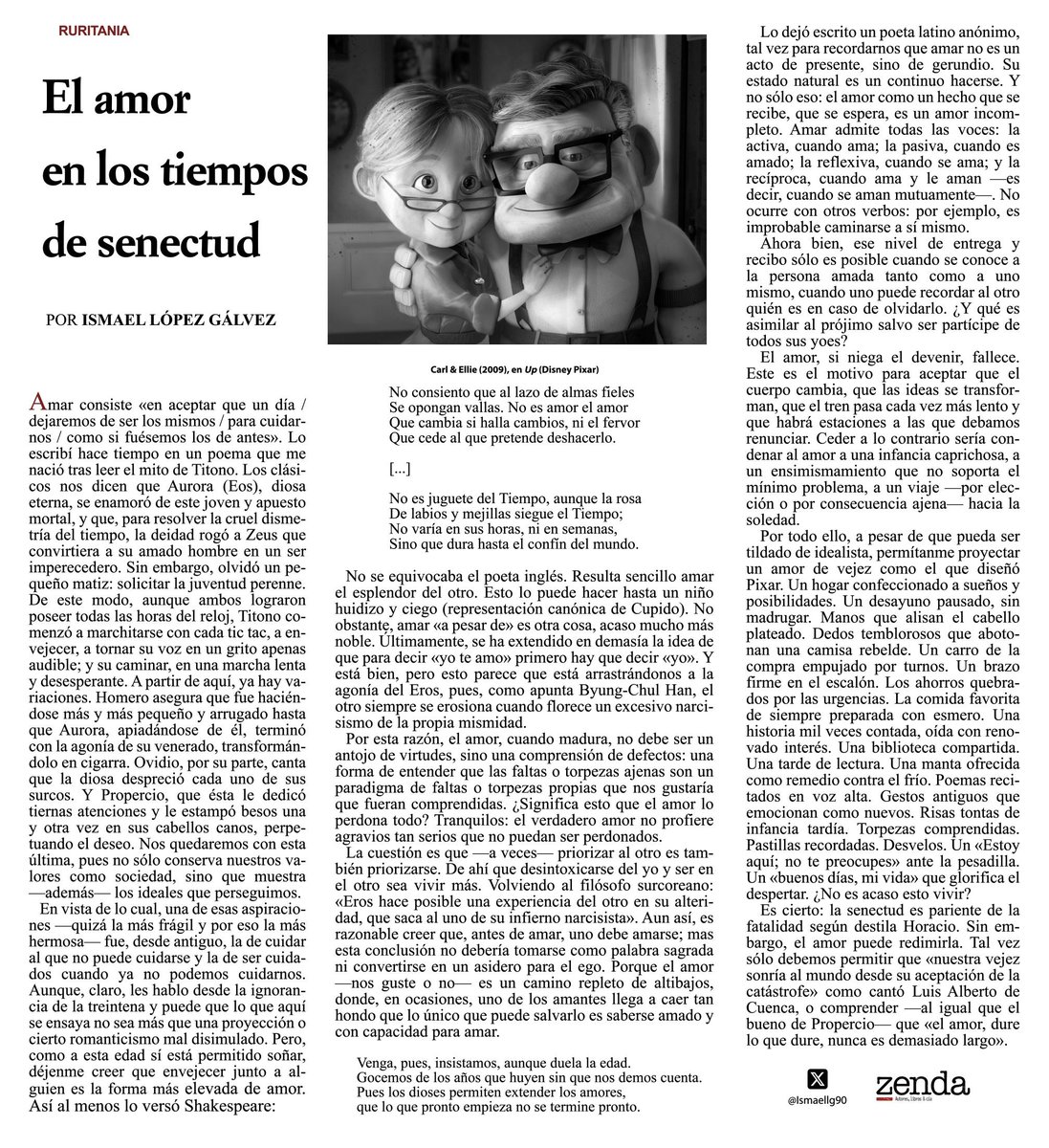 El amor es un continuo hacerse.