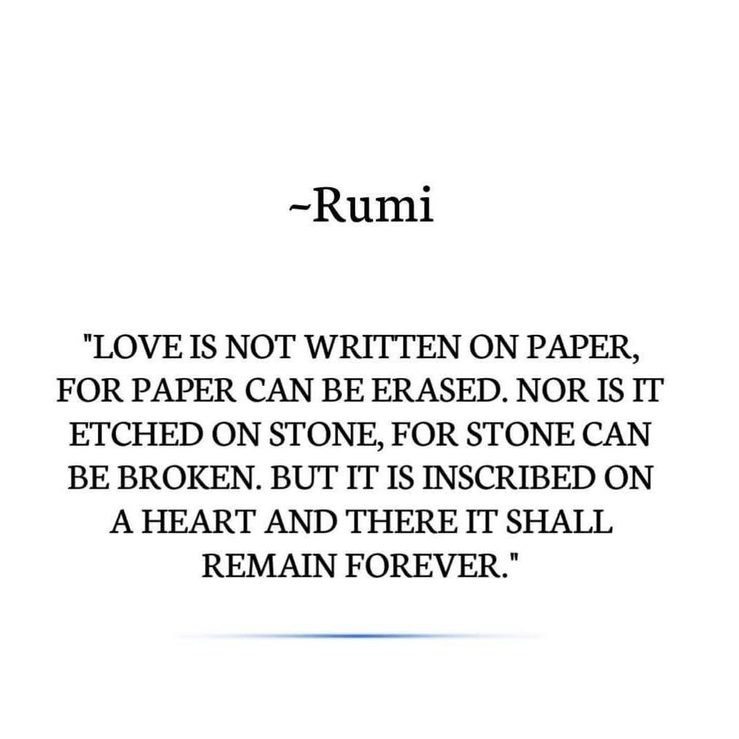 PantherPatient's tweet image. الحب ليس مكتوبًا على ورق، فالورق يُمحى. ولا يُنقش على حجر، فالحجر يُكسر. لكنه محفور في قلب، وهناك سيبقى للأبد.
~ جلال الدين الرومي

#QuotesOfWisdom #WordsOfWisdom #Love #Heart #Rumi