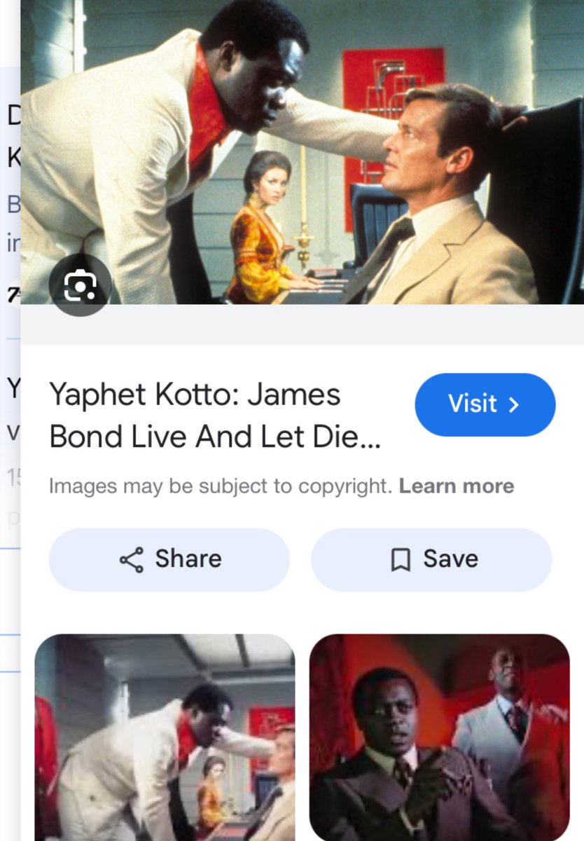 Yaphett Kotto, in a 1968 episode of High Chaparral.

Interesting man

Jewish, fluent Hebrew speaker, supporter of Israel 

Supporter of Black Lives Matter, and Donald Trump. 

Died in 2021.