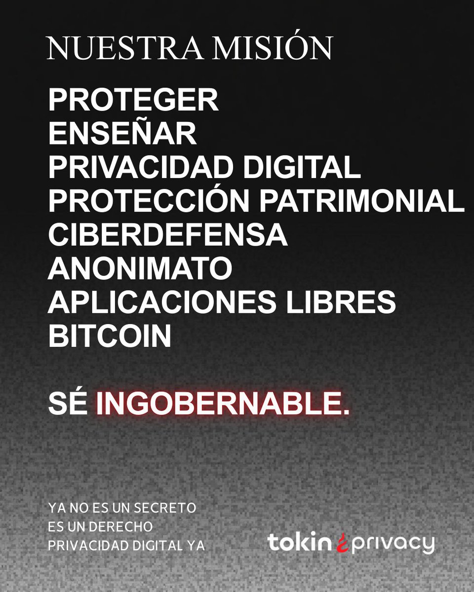 Tokin Privacy tweet media