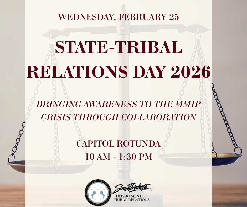 SD Tribal Relations tweet media