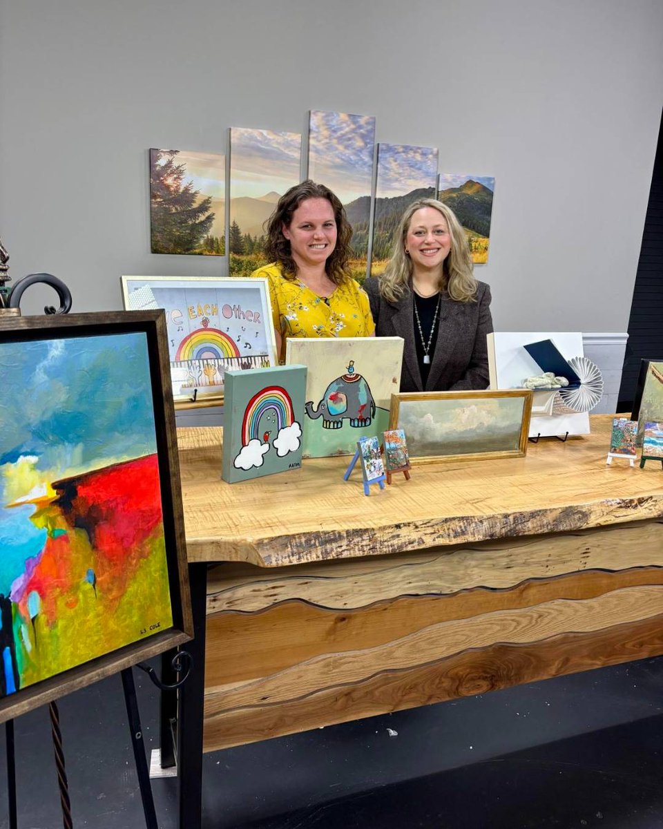 Artsclamation! is *this* weekend👩‍🎨💜

Peninsula’s Manager of Inpatient Services, Laurel Proulx, and Lauren Miller, MoxCar CEO and co-chair of Artsclamation!, sat down with <a href="/6News/">WATE 6 On Your Side</a> Living East Tennessee to share a sneak peek of this year’s event!

They highlighted examples of the