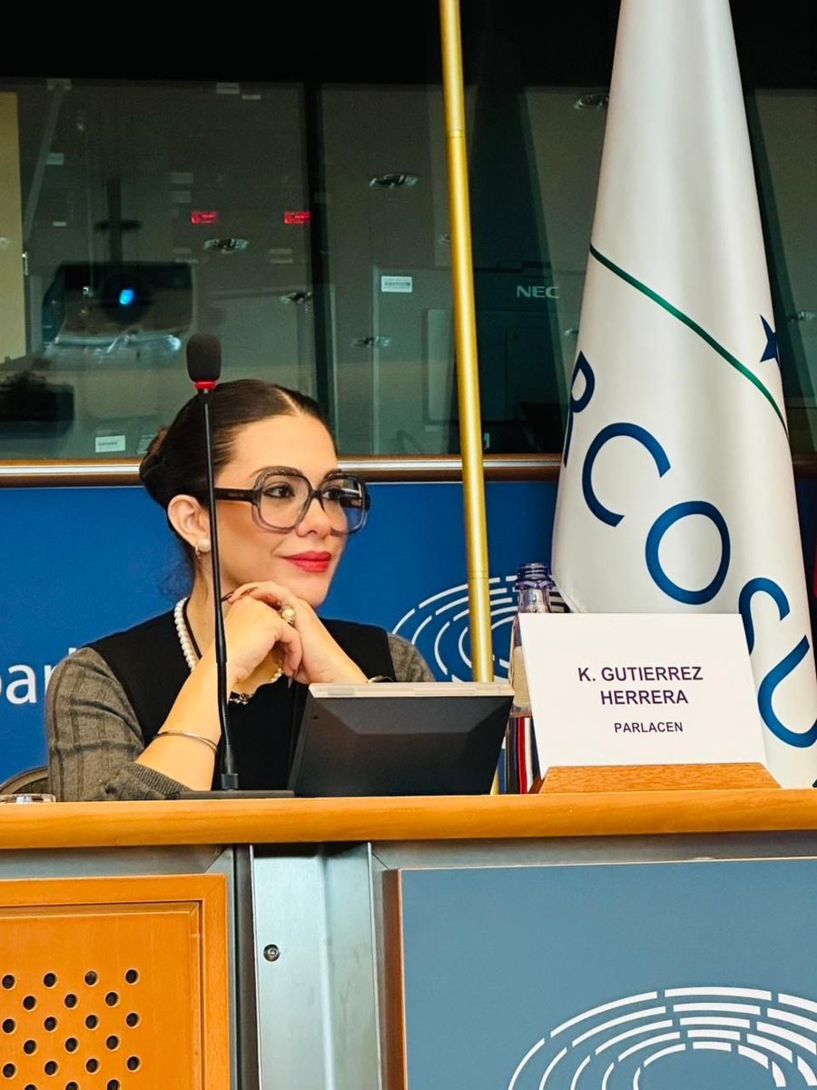 Presidenta HD Karla Gutiérrez junto con HD Silvia García Polanco, integran Delegación Oficial <a href="/PARLACEN/">PARLACEN</a> en  reuniones de Comisiones de Trabajo Permanentes de la Asamblea Euro-Latinoamericana #EUROLAT desarrolladas en sede del Parlamento Europeo en Bruselas