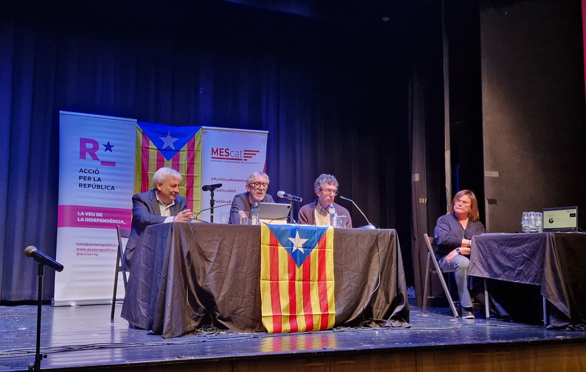 JvsleoEndavant's tweet image. Ahir vaig participar del Congrés de fusió @MovEsquerresCat i @AccioRep a l'Orfeó Martinenc de Bcn. Enfortim així el projecte transversal de @JuntsXCat. Unim forces, units estratègicament. Seguim! ||☆||
@KRLS @toni_comin @AgustiColomines @ennatuhun
@oriolil