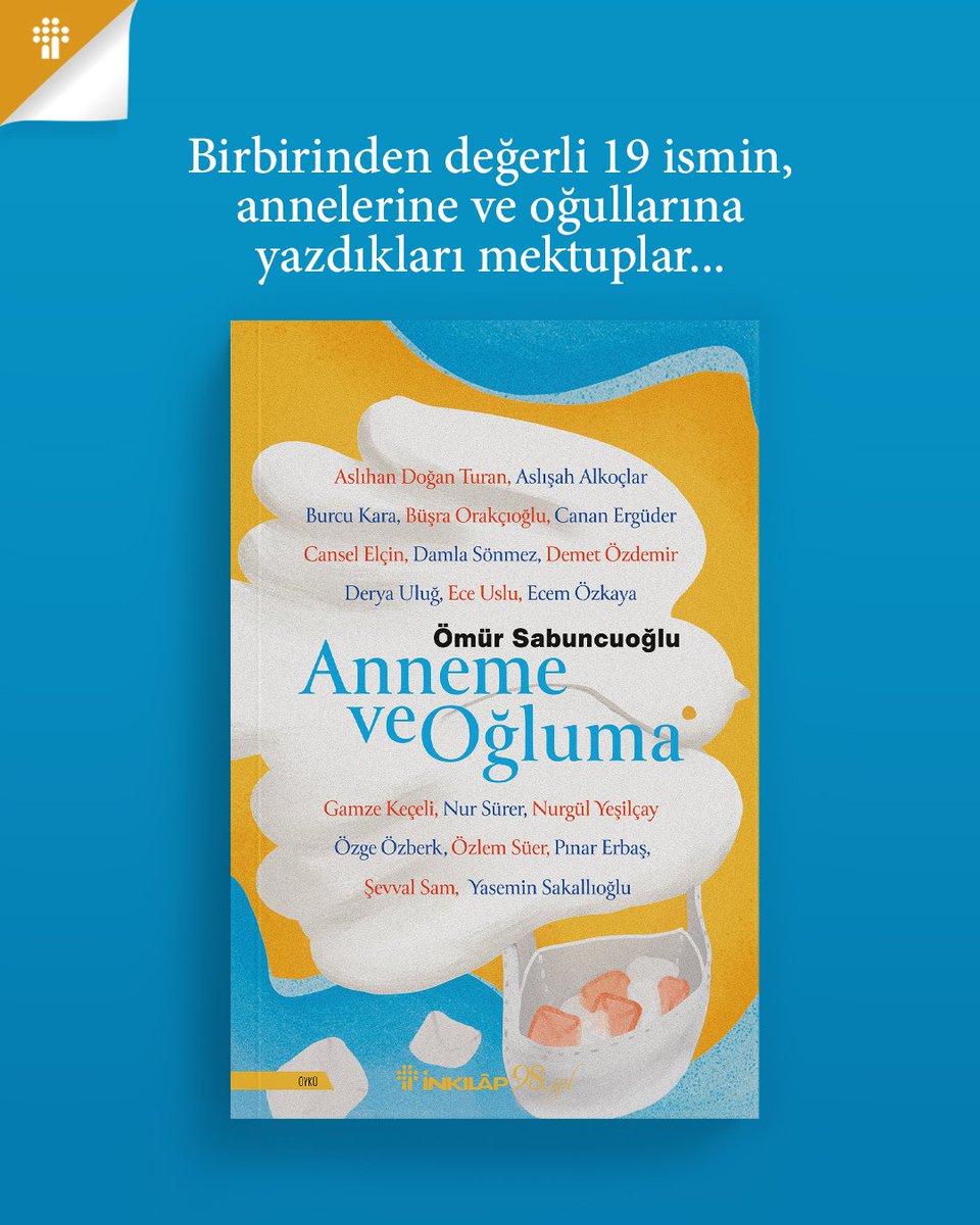 Serinin ilk kitabı Anneme ve Kızıma’da olduğu gibi, yine birbirinden değerli isimler annelerine ve oğullarına mektuplar yazdı. Kayıplar, özlemler, kahkahalar, teşekkürler ve bir ömür saklanan duygular bu mektuplarda hayat buluyor.

6 Şubat depreminin üzerinden iki yıl geçti;