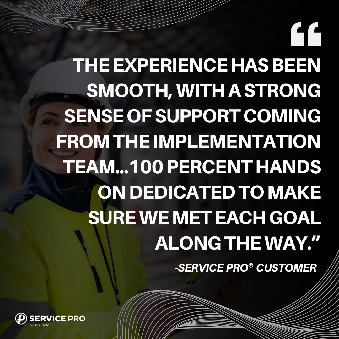 msidata's tweet image. Unlike other #fsm companies, our support doesn&apos;t disappear once you sign. Our dedicated team members are here to help every step of the way - that&apos;s how it should be. 🤝 

#msidata #fieldservice #fsm #saas #fieldsservicesoftware #software