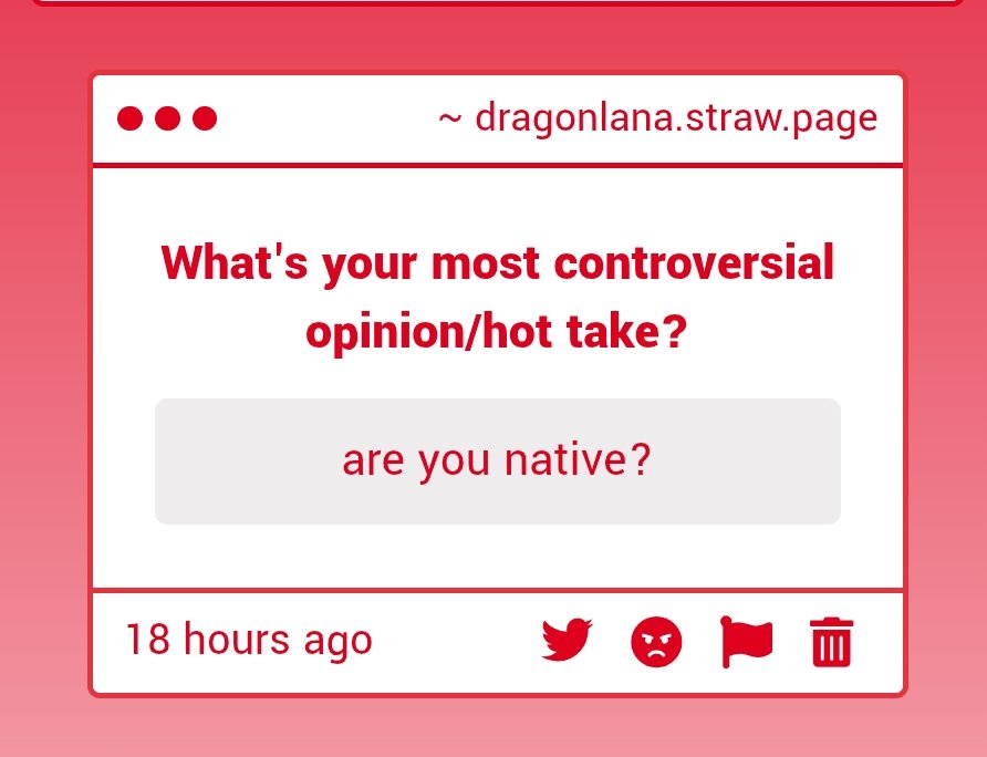 Native in.. what, exactly?😭 I'm native Ukrainian &amp; ru-ua bilingual, english I learned from the internet 
dragonlana.straw.page