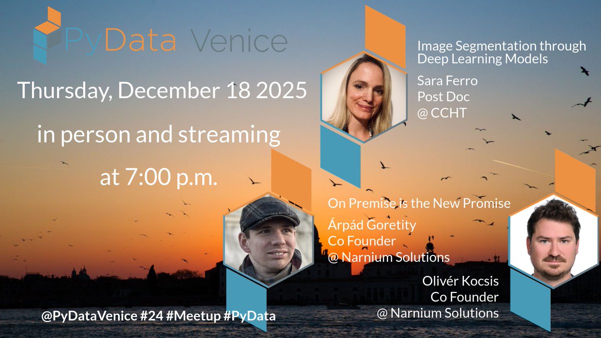 PyData Venice tweet media