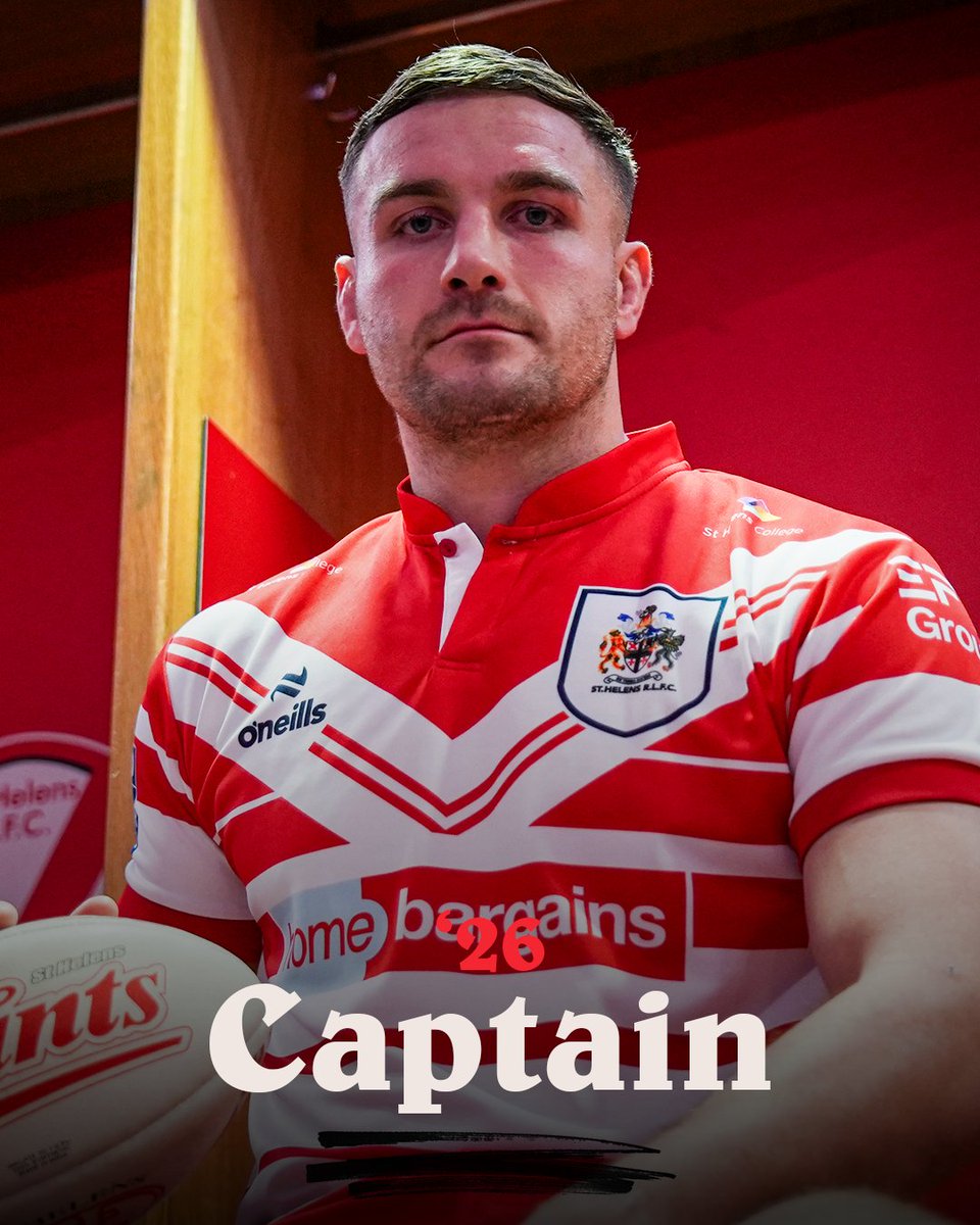 Saints1890's tweet photo. 😇 𝐂𝐚𝐩𝐭𝐚𝐢𝐧.

Ahead of his Testimonial Year in 2026, St.Helens R.F.C. is proud to announce that Matty Lees will be the Saints’ new captain!

Full story 🔻 https://t.co/GARAWmTjJ4

#COYS | @matt_lees1 https://t.co/N6NQr814Lz