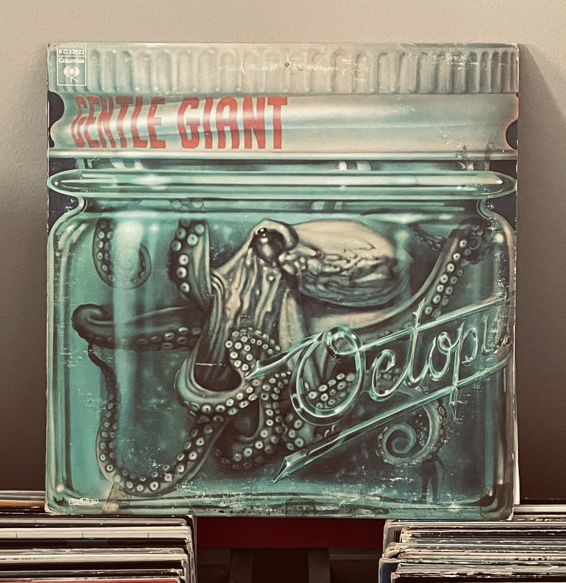 SentierDiscret's tweet image. Il y a 53 ans, en ce jour, le 1er décembre 1972, sortie de Octopus de Gentle Giant. 
🎶🎶🎶
#gentlegiant #octopus #prog #vinyle