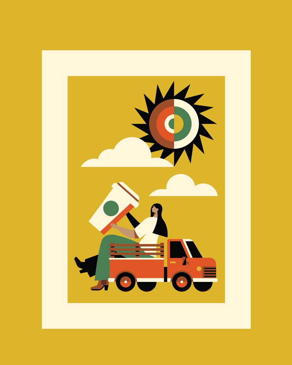 TadCarpenter's tweet image. A few more details of our work for @Starbucks and their new cafe in Tyler, Texas. We designed custom murals &amp;amp; a series of framed art pieces that celebrate the culture, landscape, and spirit of Northeast Texas.