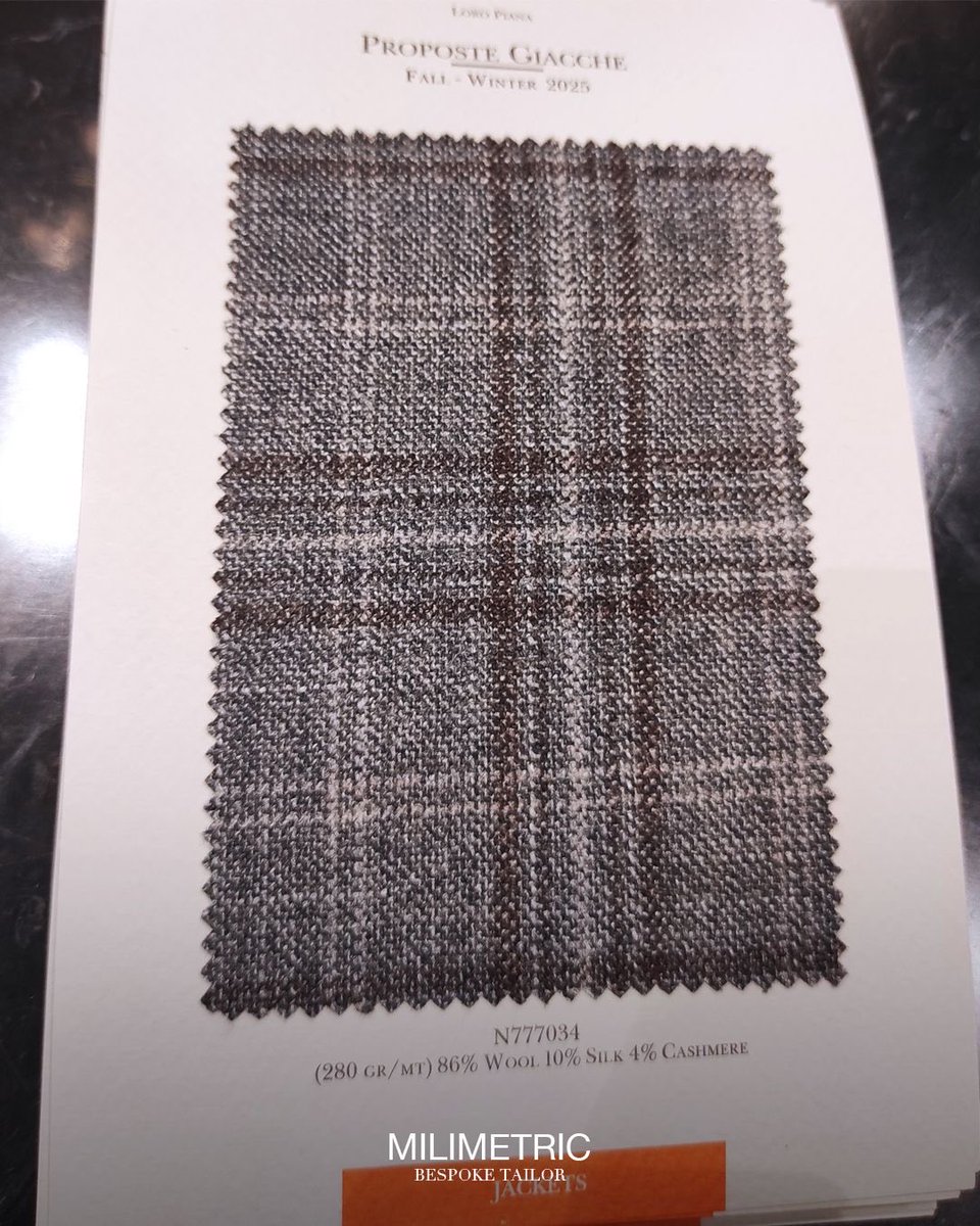 milimetricterzi's tweet image. Trouser with stripes is from Proposte Abiti bunch of Loro Piana consisting of %97 superfine merino wool and %3 elastane. Jacket with checks is from Proposte Giacche bunch of Loro Piana consisting of %86 wool, %10 silk and %4 cashmere.

#loropiana #loropianafabrics
#bespoketailor
