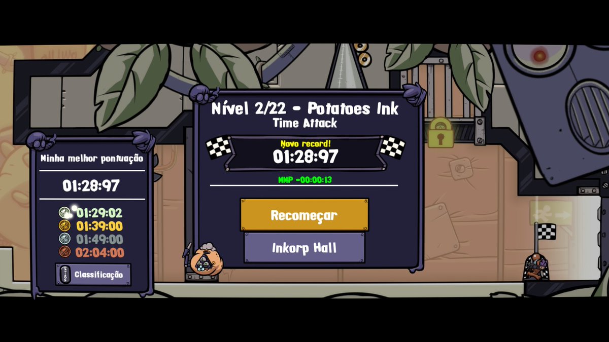TannokiG's tweet photo. TO DE VOLTA! 
2/22 MEDALHAS DE PLATINA
Nivel 2 foi um trabalhinho até, run extremamente precisa 😅. Mas foi!
#PS5Share #Splasher https://t.co/MHIR56IPzv