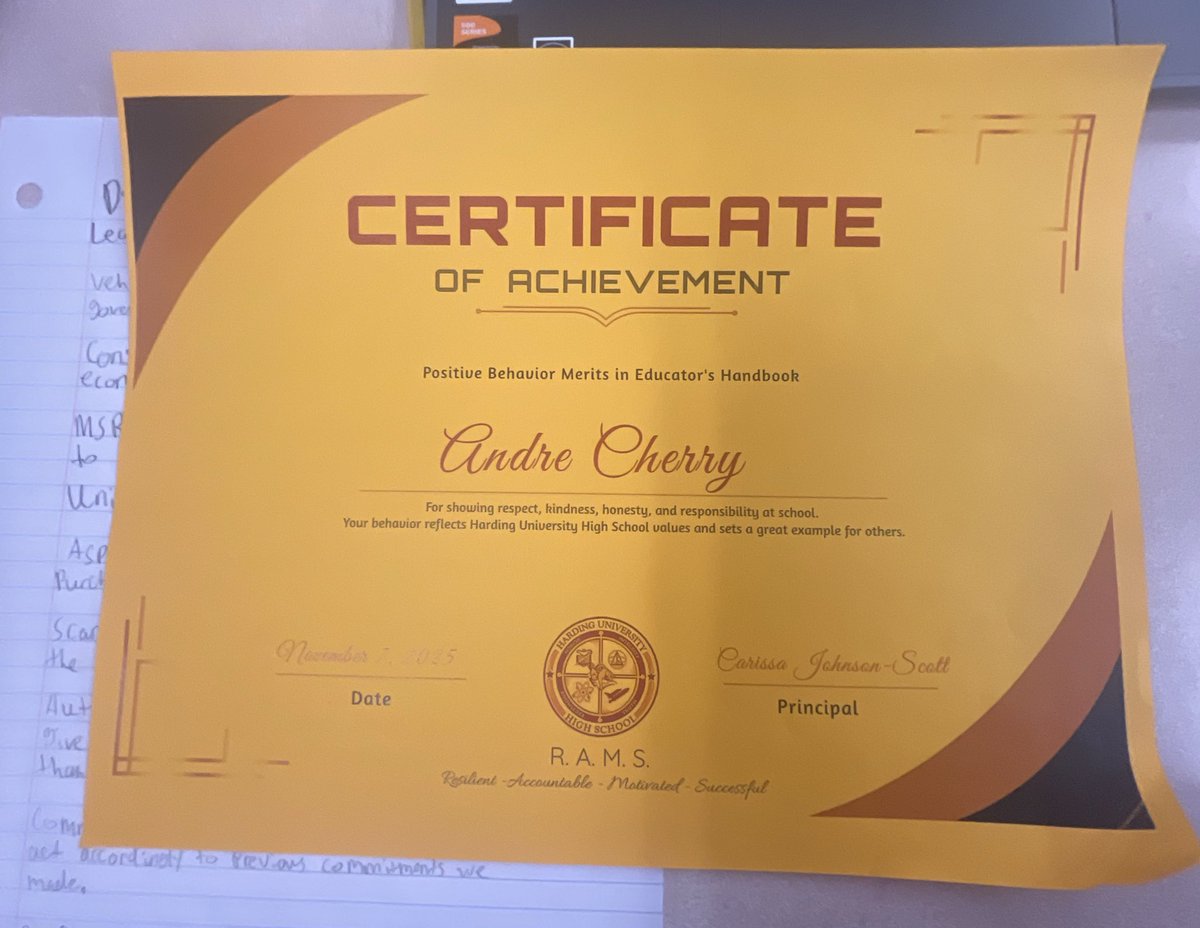 Striving for Black Excellence is not bragging or boasting‼️ Not only is it hard work but it’s truly a blessing from God 🙏🏾❤️ Common 🍒 traits include: High Academic Achievers✅
Athletically Gifted ✅
&amp; Most importantly Great Character/Behavior✅ Great job <a href="/DreCherryJr1/">Dre Cherry Jr</a> 👏🏾👏🏾