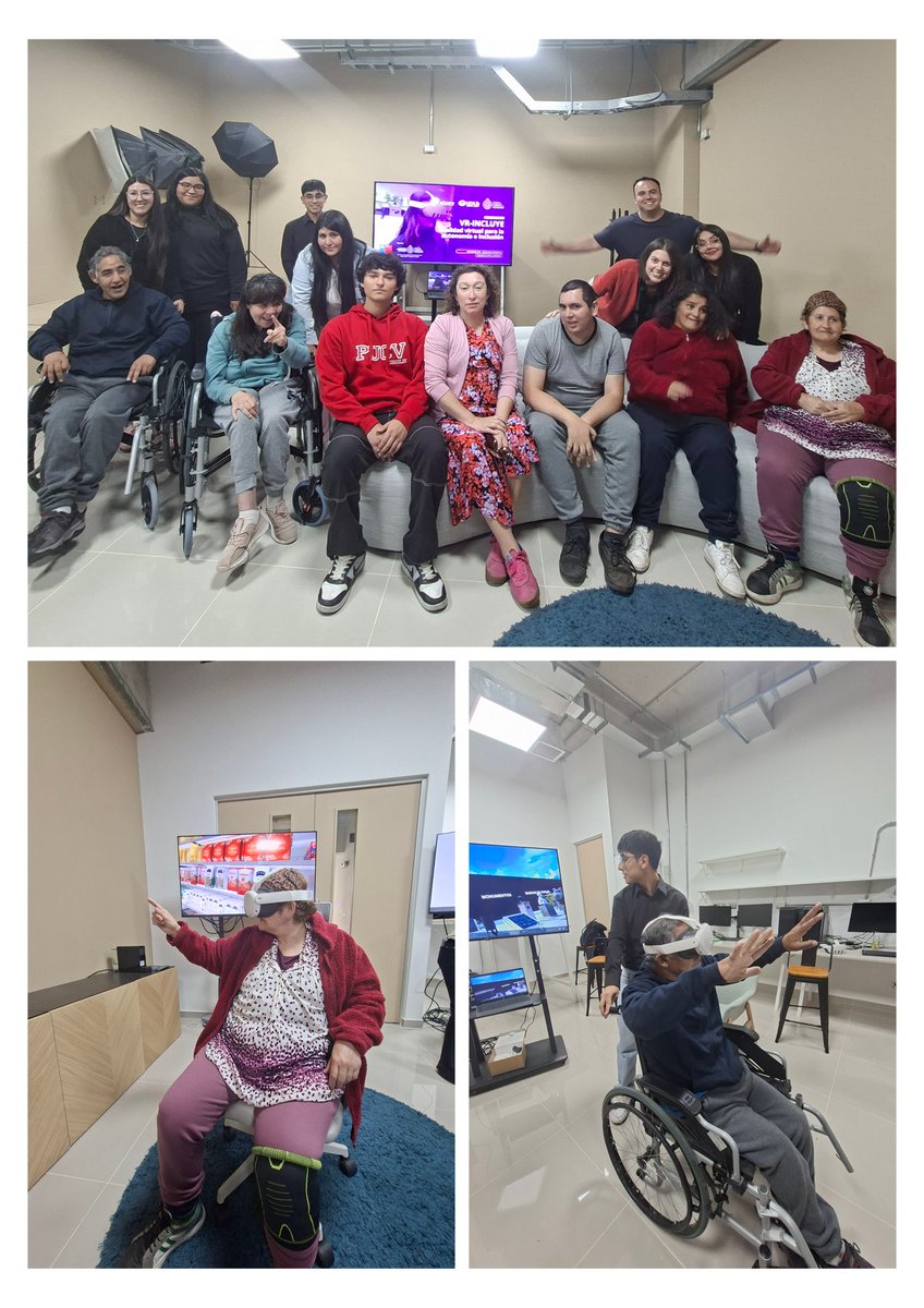 Hay momentos que mueven algo por dentro. Hoy con <a href="/fcoanil/">Fundación Coanil</a> vivimos uno. Personas con discapacidad intelectual entraron al #metaverso para trabajar funciones ejecutivas junto a <a href="/UDLA_CL/">UDLAChile</a>, <a href="/pucv_cl/">PUCV</a> y <a href="/micare_chile/">MICARE</a>. Su entusiasmo nos recuerda que la inclusión se construye poco a poco