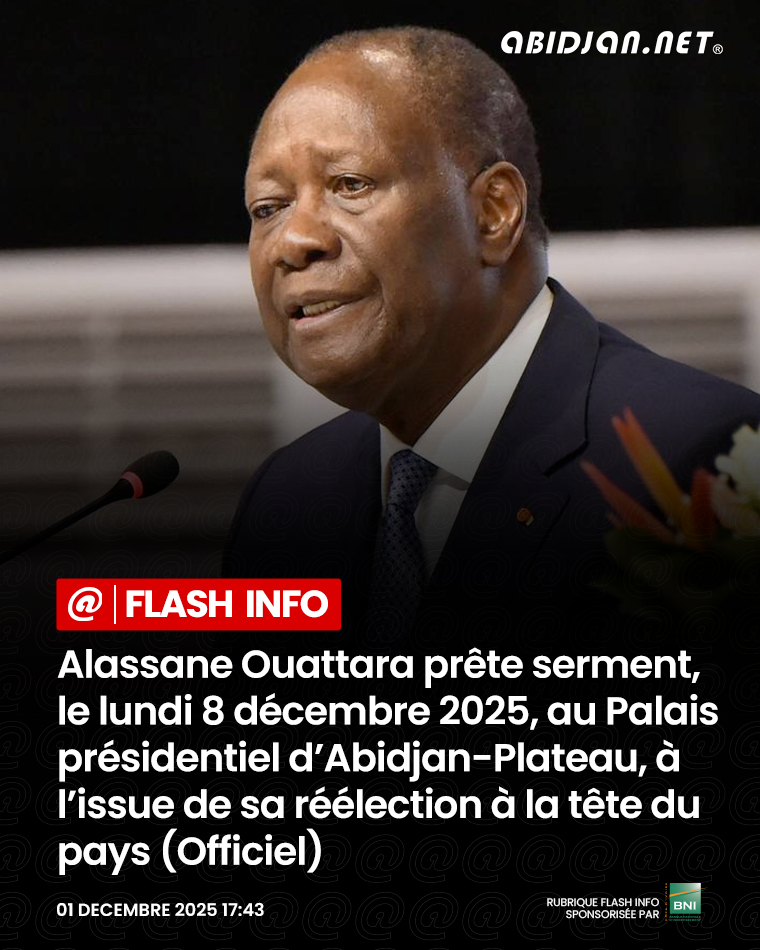 abidjan_net's tweet photo. #FlashInfos🚨
https://t.co/G2wA2f6Njy https://t.co/nCSPKqJagK