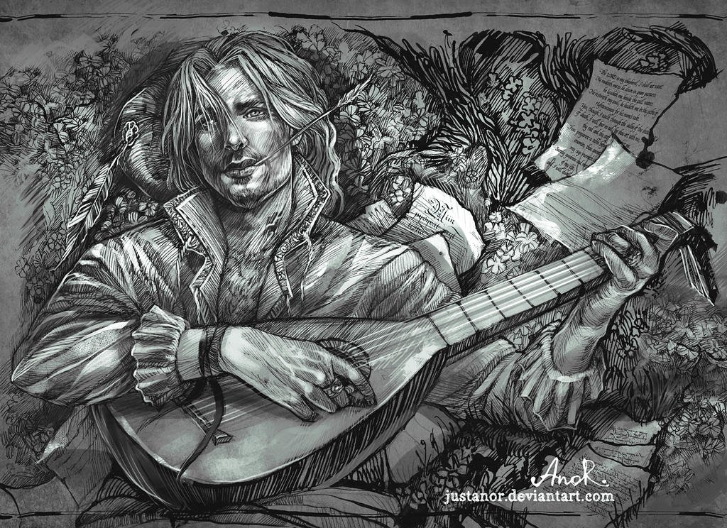 Kahzun_'s tweet photo. "I’ll write my biography at the height of my creative powers." 
[...]
"Dandelion, a minor observation. In my opinion, Half a  Century of Poetry sounds better than Fifty Years.”

Dandelion &amp; Regis - The Witcher, The Tower of The Swallow📖 https://t.co/mDpaErWnus