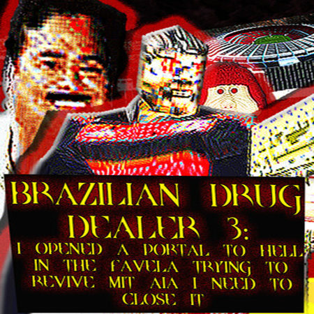 JoevenoYT's tweet photo. Fellas, BRAZILIAN DRUG DEALER 3: I OPENED A PORTAL TO HELL IN THE FAVELA TRYING TO REVIVE MIT AIA I NEED TO CLOSE IT wasn't nominated for the Players' Voice, but I'm extremely thankful! We probably did the biggest game awards campaign for a Brazilian game ever, and next year I hope we can try it again for BRAZILIAN DRUG DEALER BEFORE 4:DEMONS FROM THE PORTAL TO HELL I OPENED ARE STILL IN THE FAVELA AND NOW I HAVE TO SAVE MAMADAS FROM RONALDO! Let's keep pushing for franchise to be more well known and show Brazil and it's beautiful culture more and more to the global gaming community! Thank you all for the support, GO BRAZIL!!!