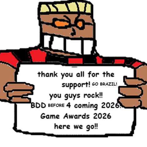 JoevenoYT's tweet photo. Fellas, BRAZILIAN DRUG DEALER 3: I OPENED A PORTAL TO HELL IN THE FAVELA TRYING TO REVIVE MIT AIA I NEED TO CLOSE IT wasn't nominated for the Players' Voice, but I'm extremely thankful! We probably did the biggest game awards campaign for a Brazilian game ever, and next year I hope we can try it again for BRAZILIAN DRUG DEALER BEFORE 4:DEMONS FROM THE PORTAL TO HELL I OPENED ARE STILL IN THE FAVELA AND NOW I HAVE TO SAVE MAMADAS FROM RONALDO! Let's keep pushing for franchise to be more well known and show Brazil and it's beautiful culture more and more to the global gaming community! Thank you all for the support, GO BRAZIL!!!