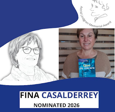GALIX_'s tweet photo. Dentro da campaña de apoio á candidatura de Fina Casalderrey ao Premio ALMA (Astrid Lindgren Memorial Award) 2026 impulsada por GÁLIX, a nosa socia An Alfaya rescata a obra 'Lúas de nácara', unha novela xuvenil, publicada por @Xerais en 2003. 
👇🏻
https://t.co/9bNbgkkpt8 https://t.co/zfMVE9OsH7