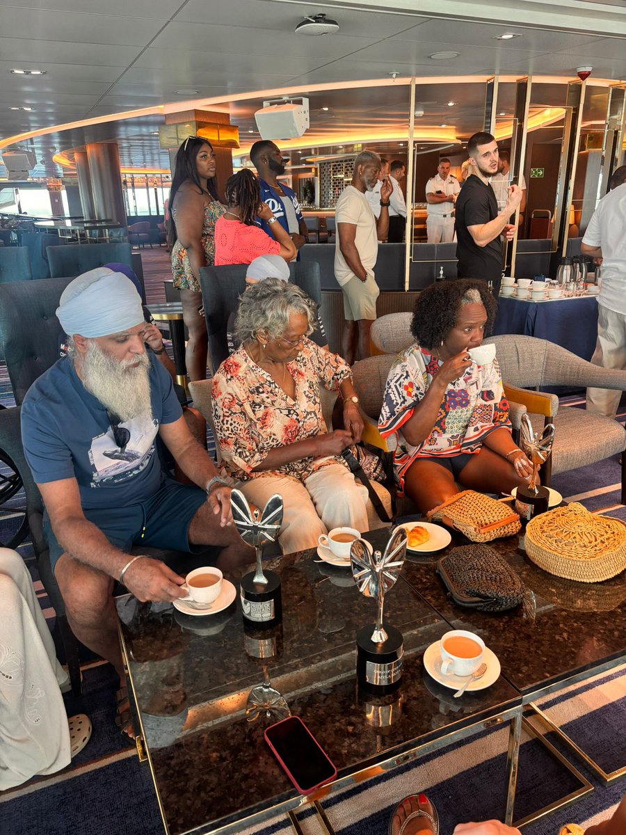 pedalsingh's tweet image. So lovely to meet some of the winners again of 2024!❤️
@pandocruises @PrideOfBritain