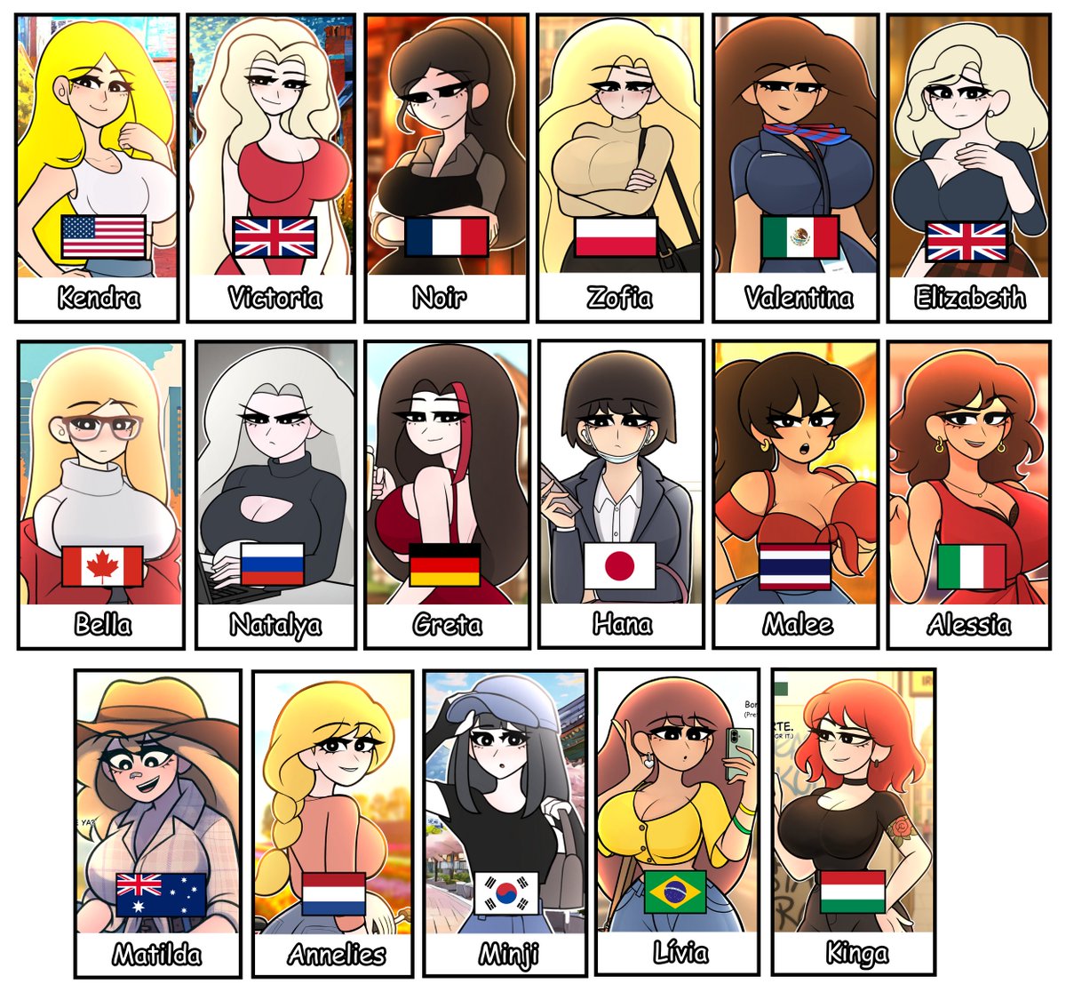 WhatifAnimation's tweet image. I’m opening a special art challenge this month.

Create a country OC + draw them with a WIA character.
Winner gets 1 year of Nitro and becomes WIA Canon Creator.

Submit by Dec 31.
Discord: discord.com/invite/G7xjBsT…