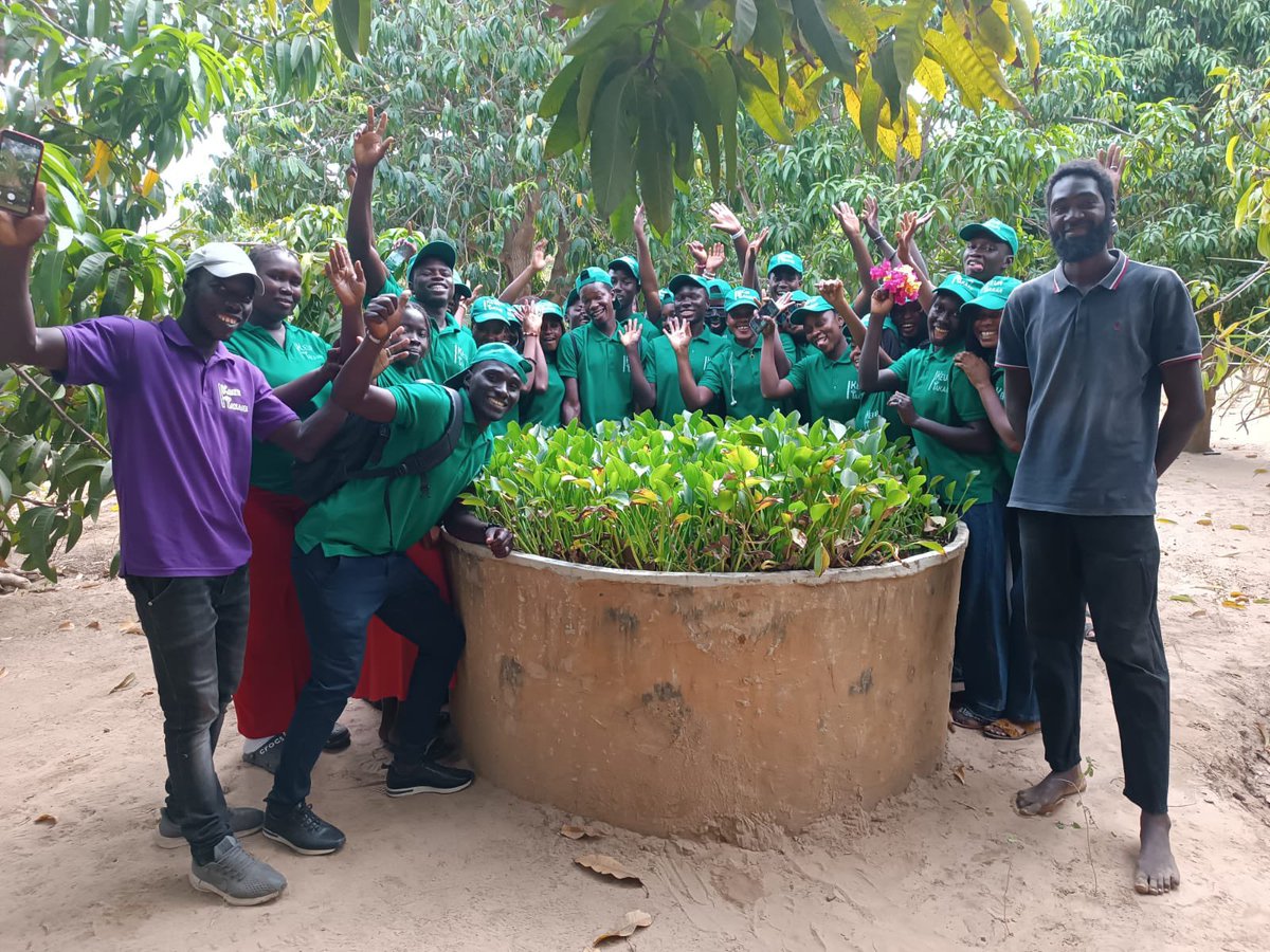 Merci à la team Keur Yakaar (filière agroécologique) pour la visite à #EcoFarm ❤️
