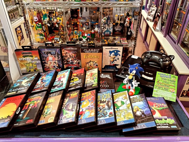 Mega Monday!!! #sega #megadrive #konami #sonic #ninjaturtles #fatalfury #flintstones #streetfighter #batman #lemmings #chollogames #retrogamecollector #retrogamestore #retrogamers Todos los productos disponibles en nuestra web chollogames.es
