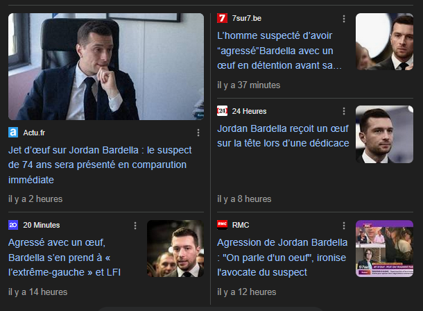 ObsDelphi's tweet image. 🇫🇷🇷🇺Comment réveiller la France ?

Le Général Mandon a essayé, il s&apos;est fait attaquer de tous côtés. Le constat en 2025 c&apos;est que tous les journaux mondiaux parlent d&apos;un risque de guerre avec la Russie. Et en France ?

En France, on entend parler que de l’œuf sur Bardella.