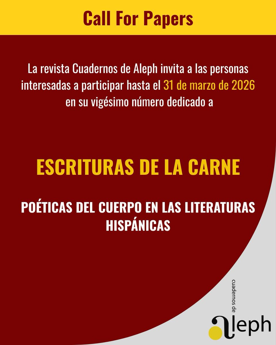 Cuadernos de Aleph tweet media
