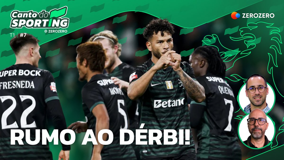 CantodoSCP's tweet image. &apos;Canto do Sporting&apos; no ar 🦁

«A melhor fase rumo ao dérbi» é o título do episódio de hoje.

Venham fazer companhia aos nossos @IgorgoncalvesZz e o @bancadadeleao 🙌