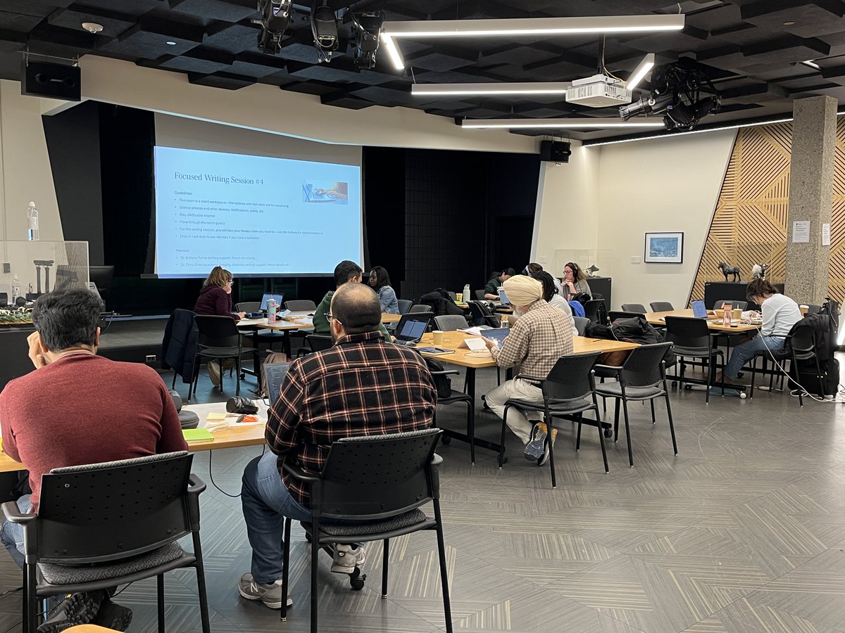 Thank you to everyone who joined us for Thesis Jumpstart! Your focus, dedication, and commitment to your writing were truly inspiring. A big thank-you as well to our incredible support team. 
We hope you met (or exceeded!) the goals you set for yourself. Keep the momentum going!