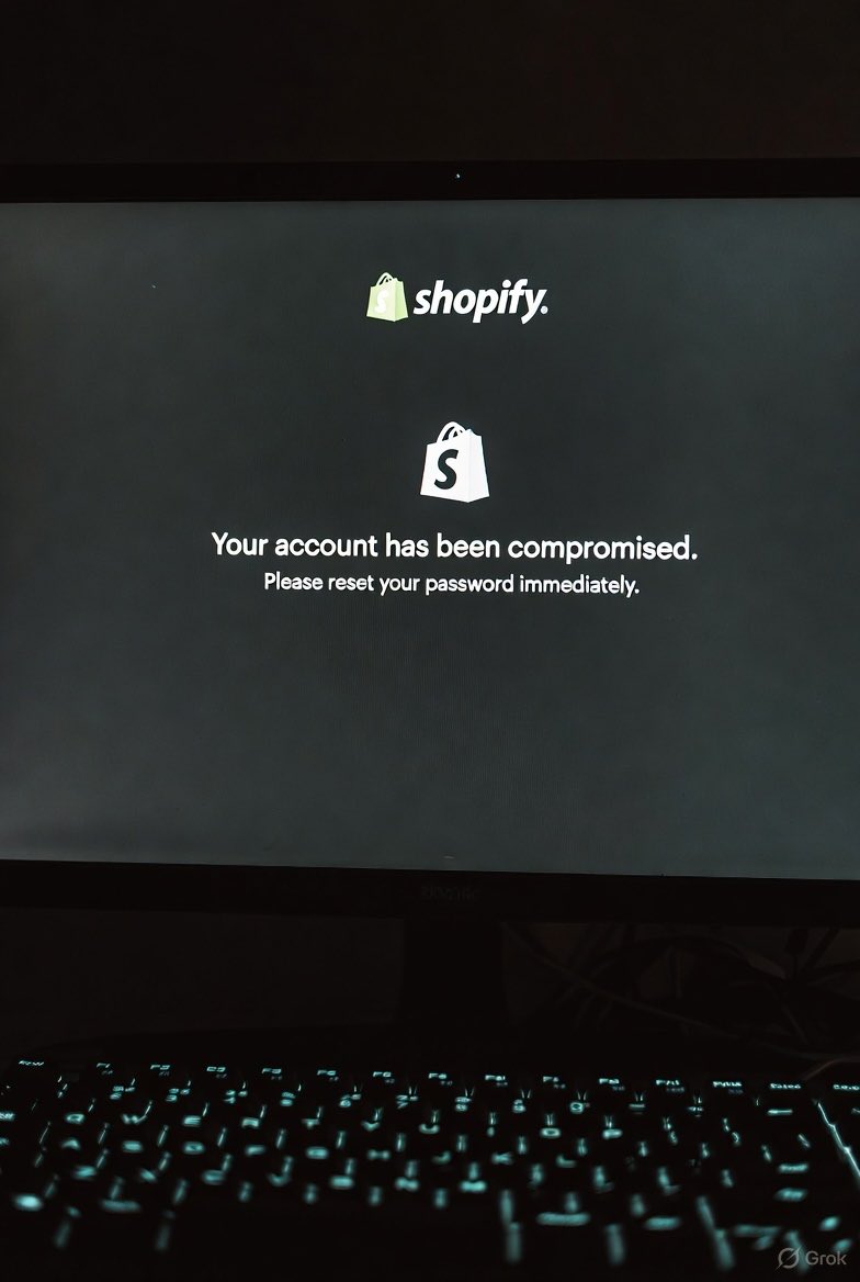 EnriqueNaturia's tweet image. Shopify has been hacked on its most important day of the year, with the biggest e-commerce platform experiencing blocked logins since 9 AM ET.

#shopify #DataProtection  #CyberMonday