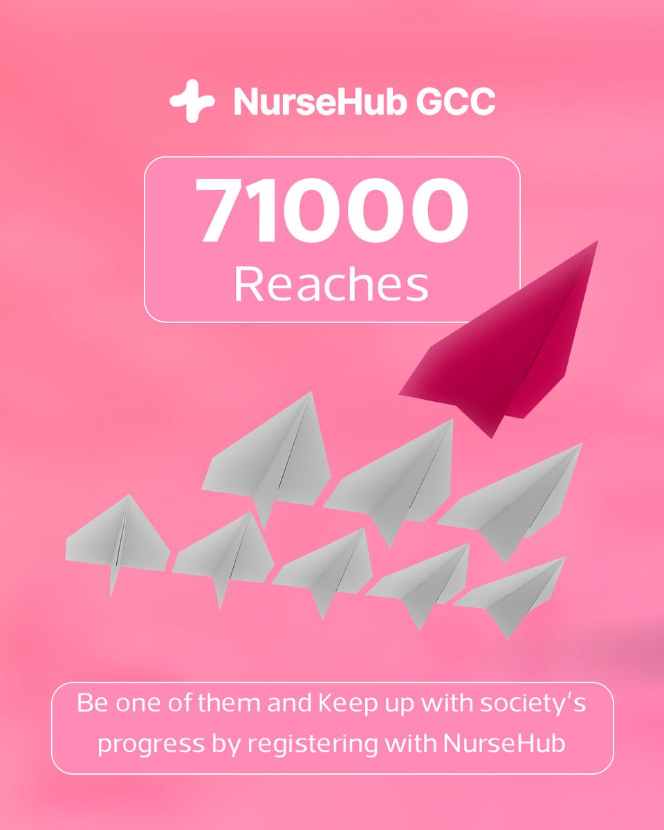 nursehubgcc's tweet image. Be one of them and keep up with society’s progress
by registering with NurseHub GCC🖥️

كن من ضمنهم وواكب تطور المجتمع
🖥️ NurseHubGCC بالتسجيل في  

#NurseHubGCC #GCC #Arabiangulf #saudiarabia #SA #Qatar #Kuwait #Bahrain #Oman #emarites