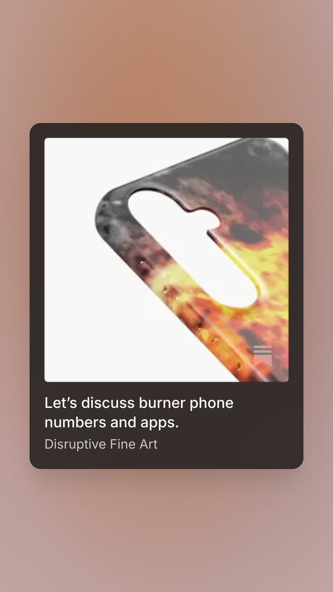 dan__brummitt's tweet image. Let’s discuss burner phone numbers and apps., by @dan__brummitt danielbrummitt.com/p/lets-discuss…

#android #androiddev #androiddeveloper  #androiddevelopment #androidstudio #androidapp #androidgames  #androidapps #androidgame #androidonly #appdevelopment #androidinstagram  #kotlin