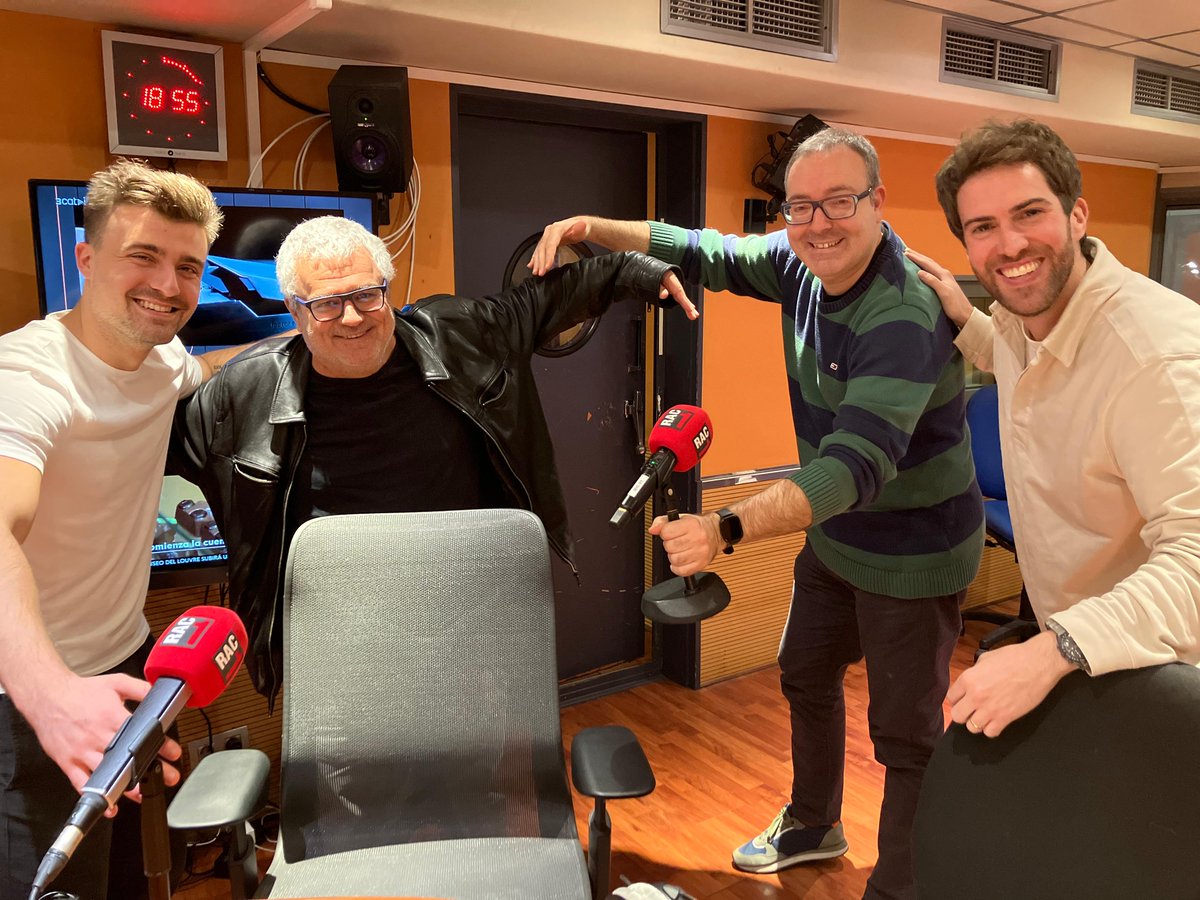 📌Arrenca el “𝐓𝐄𝐌𝐏𝐒 𝐀𝐅𝐄𝐆𝐈𝐓” amb Toni Clapés i
<a href="/EdgarFornos/">Edgar Fornós</a>, avui amb la col·laboració de:

➡️ <a href="/JoanPoquiEraso/">Joan Poquí</a> 
➡️ <a href="/RogerSaperas/">Roger Saperas</a> 
➡️ <a href="/lluiscarreras7/">lluiscarreras7</a> 

I la participació d'<a href="/Arnauvilasnche/">Arnau Vila Sánchez</a> 

📻 rac1.cat/directe