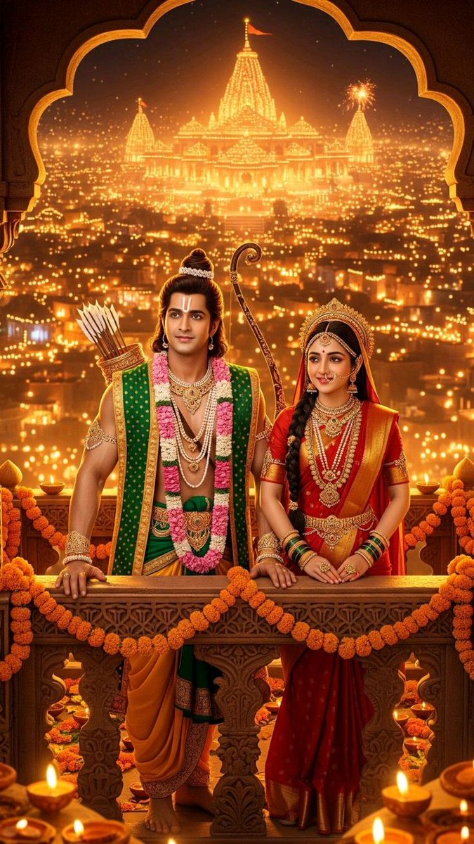 Aryan_Hindutwa's tweet image. राम जी की निकली सवारी
राम जी की लीला है न्यारी
 हो सर पे मुकुट सजे
मुख पे उजाला
हाथ में धनुष गले
में पुष्प माला
हम दास इनके
ये सबके स्वामी
अन्जान हम ये अन्तरयामी
शीश झुकाओ राम-गुन गाओ
बोलो जय विष्णु के अवतारी
‼️सियावर रामचंद्र की जय‼️
🙏🚩 शुभ रात्रि 🚩🙏
🪴🪴  प्रणाम🪴🪴