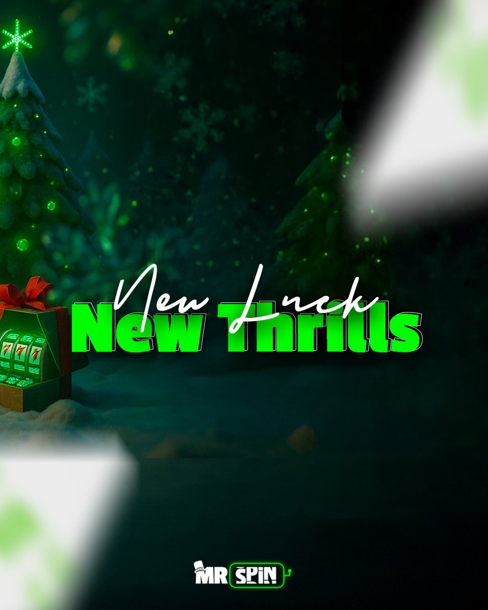 MrSpin_Official's tweet image. 🎄 December begins at MRSPiN!
Get ready for a month full of spins, bonuses, and festive fun.

#MrSpin #WeekendLoading #OnlineCasino #PlaySmart #ResponsibleGaming #Christmas