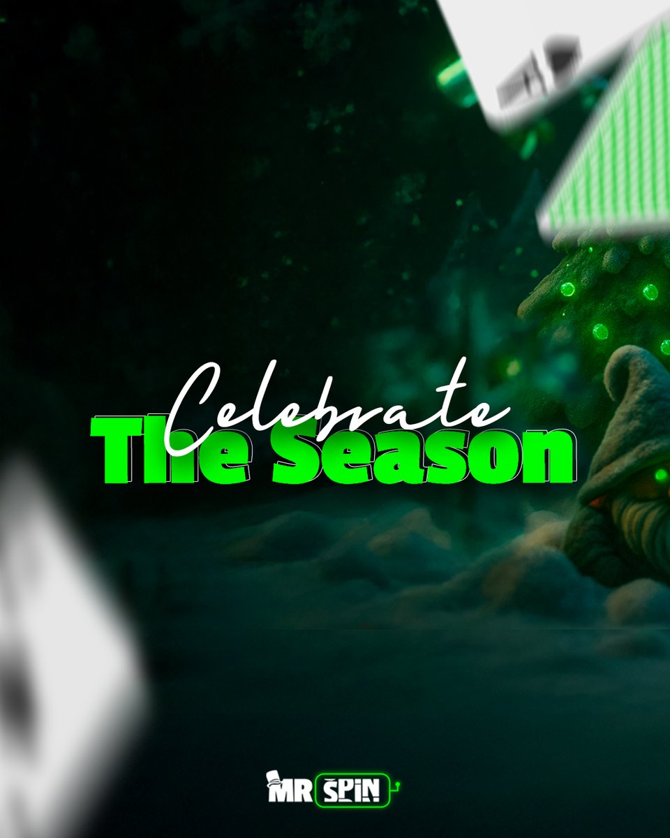 MrSpin_Official's tweet image. 🎄 December begins at MRSPiN!
Get ready for a month full of spins, bonuses, and festive fun.
#MrSpin #WeekendLoading #OnlineCasino #PlaySmart #ResponsibleGaming #christmas