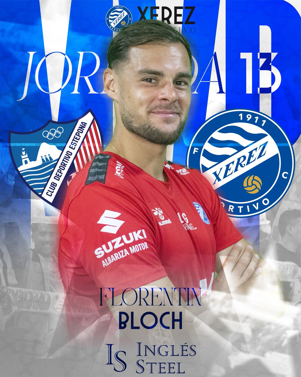 V Trofeo Juan Bellido 🏆| <a href="/FlorentinBl/">Florentin Bloch</a>, elegido por la afición como mejor jugador del partido 🆚 <a href="/CDEstepona/">C.D. Estepona</a> 

🤝 Patrocinado por Inglés Steel

#EsteponaXerezDeportivo