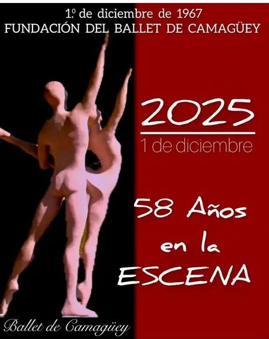 YaimyrB's tweet photo. 🇨🇺🇨🇺🇨🇺
Muchas felicidades a nuestro Ballet de #Camagüey por su 58 años poniendo la Cultura en la cima, el agradecimiento de su pueblo por tanta entrega. #CubaEsCultura, #PorCamagüeyTodo. 
🔵🔴⚪ https://t.co/1pmiDQ9nWE